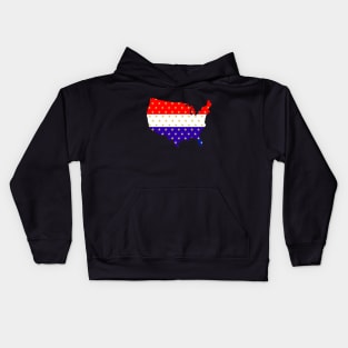 FOURTH Of July America Kids Hoodie